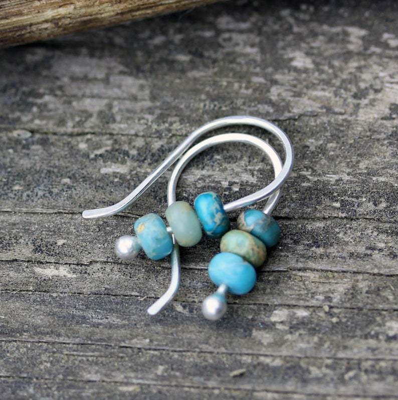 Retro Turquoise Earrings 