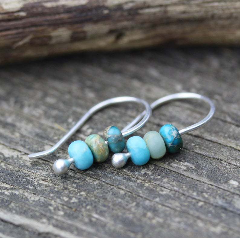 Retro Turquoise Earrings 
