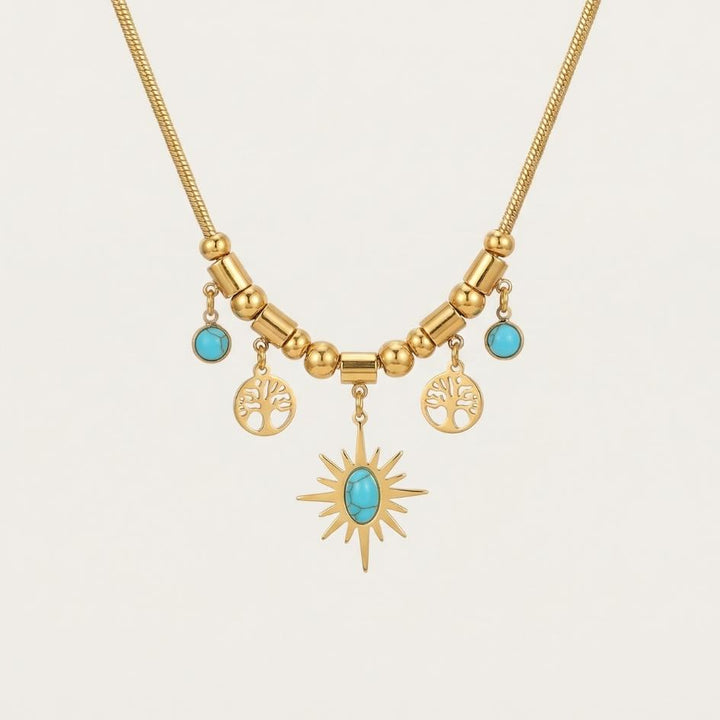 Heliara | Turquoise Rays