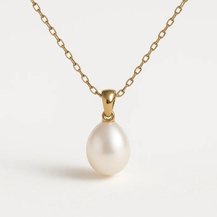 Najma | Pearl Necklace with Thin Chain