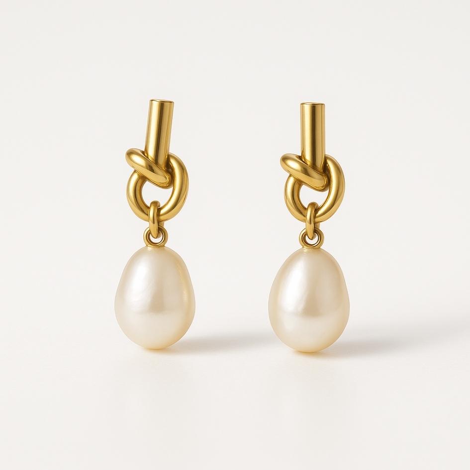 Amani | Pearl Earrings
