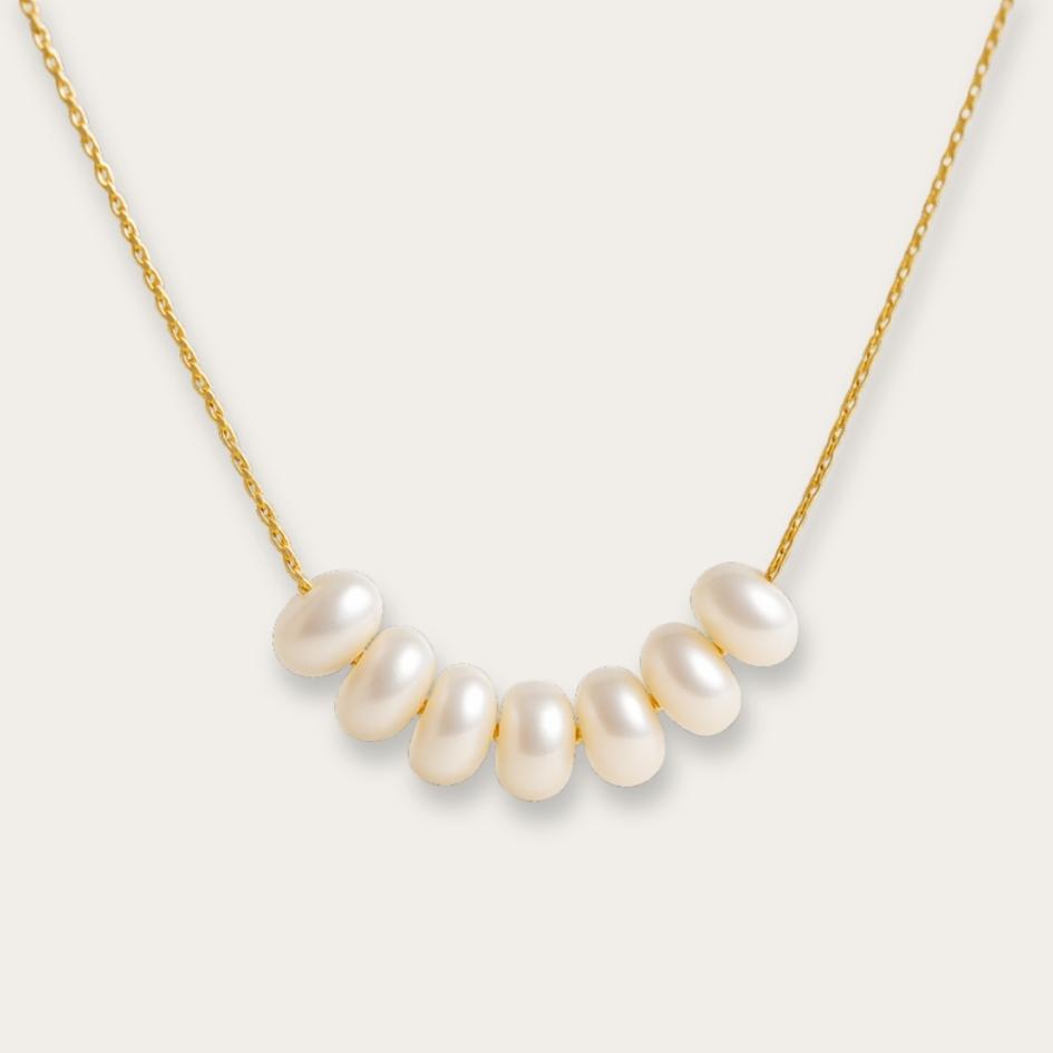 Salima | Luminous Pearl Necklace