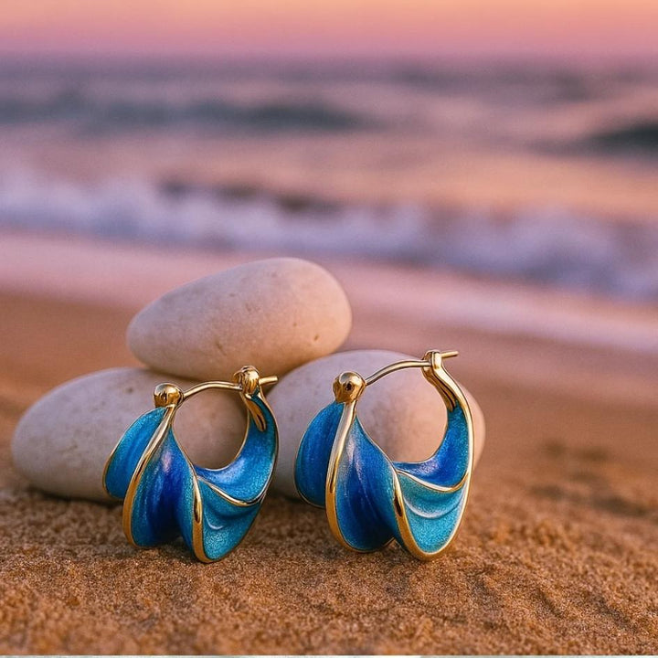 Delaya | Morning Enameled Waves
