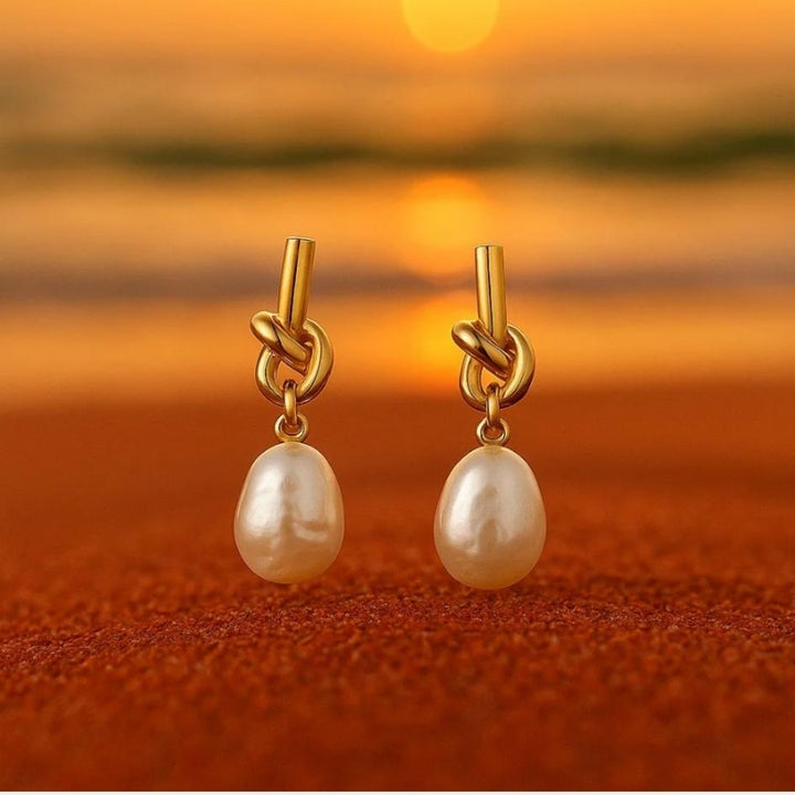 Amani | Pearl Earrings