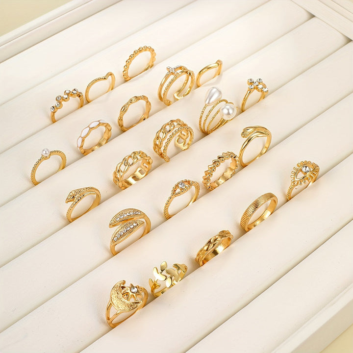 Vintage Mix &amp; Match Ring Set