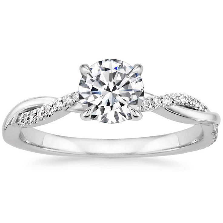 Elegant White Gold Le Jane Ring