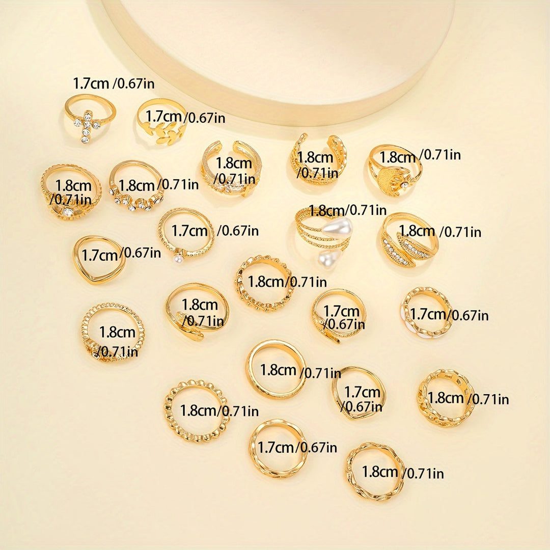 Vintage Mix &amp; Match Ring Set