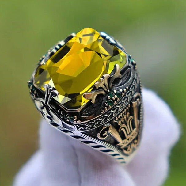 Vintage Turkish Seal Ring 