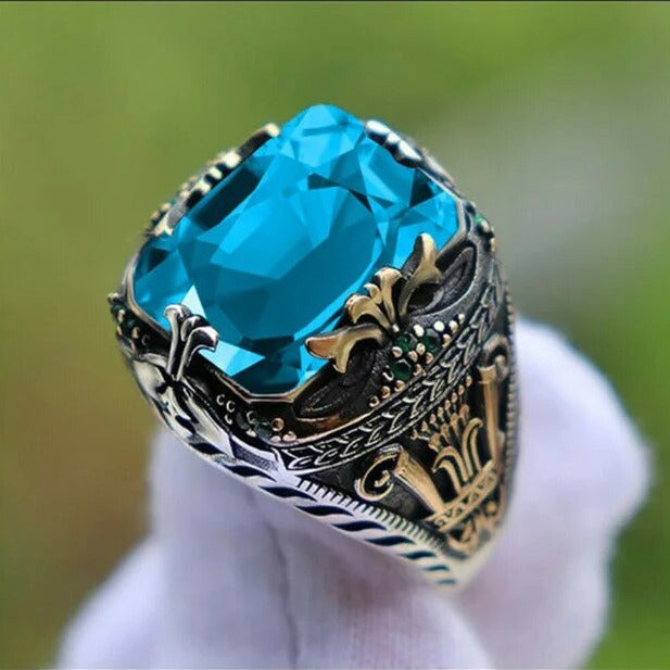 Vintage Turkish Seal Ring 
