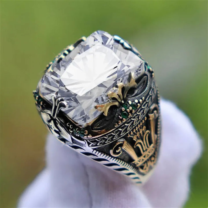 Vintage Turkish Seal Ring 
