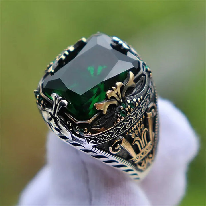 Vintage Turkish Seal Ring 