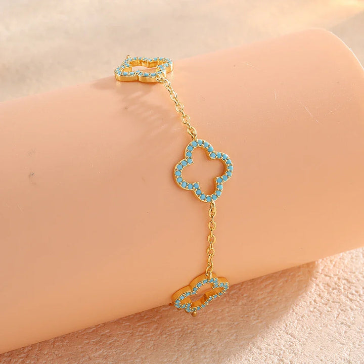 Clover Charm Bracelet