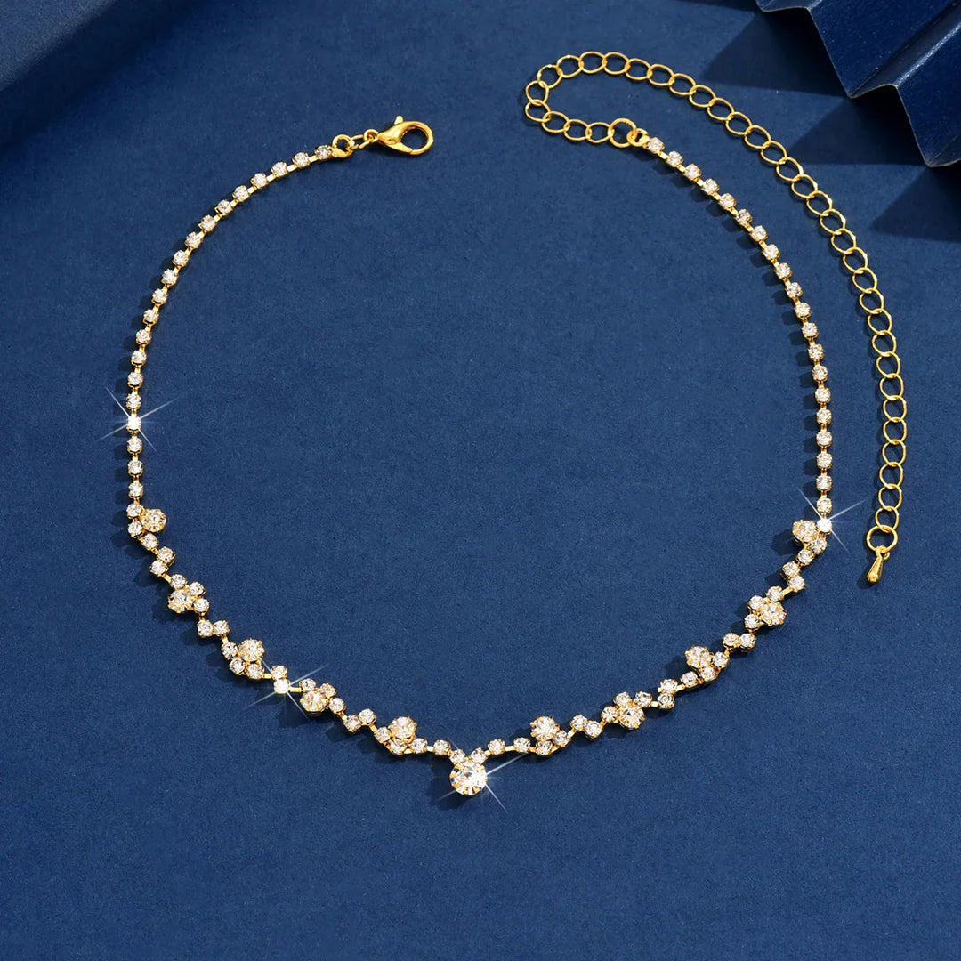 Elegant Diamond Bridal Necklace 