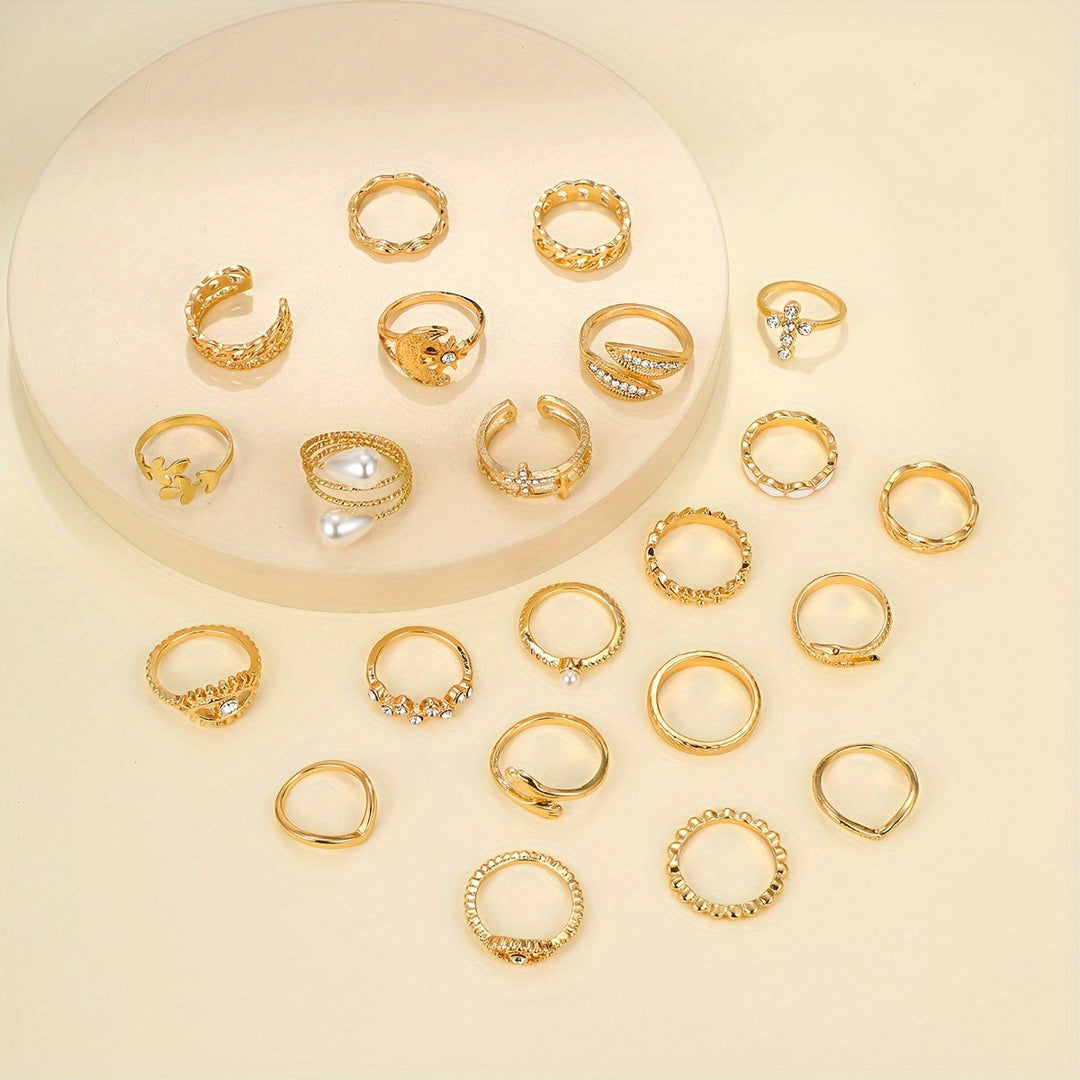 Vintage Mix &amp; Match Ring Set