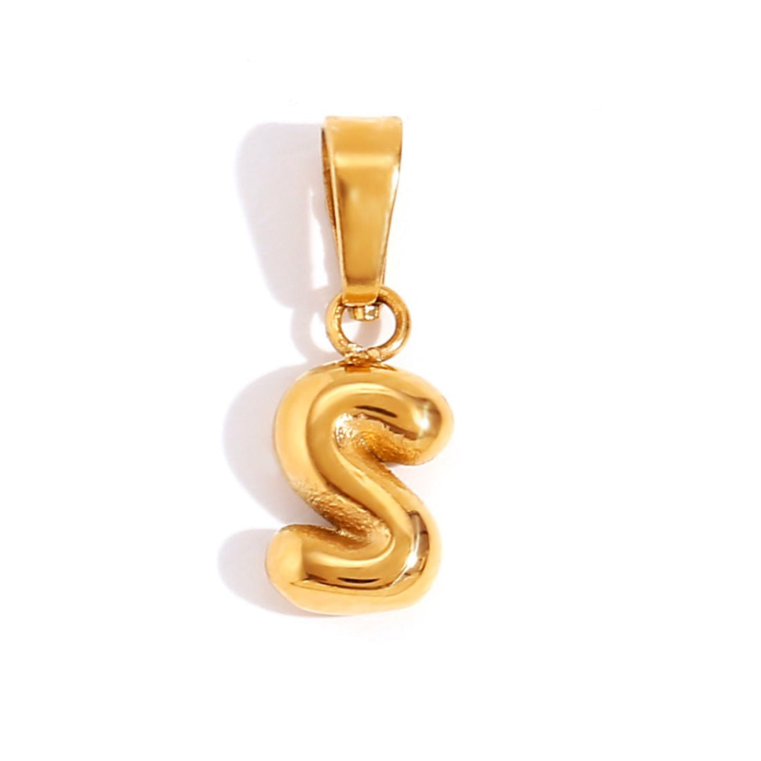 Chic Bubble Letter Necklace 