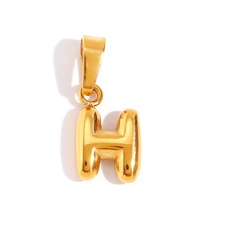 Chic Bubble Letter Necklace 
