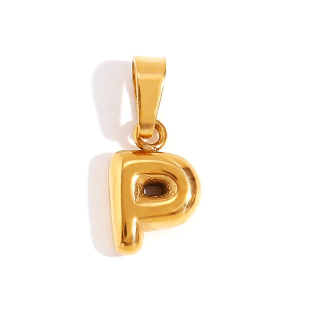 Chic Bubble Letter Necklace 