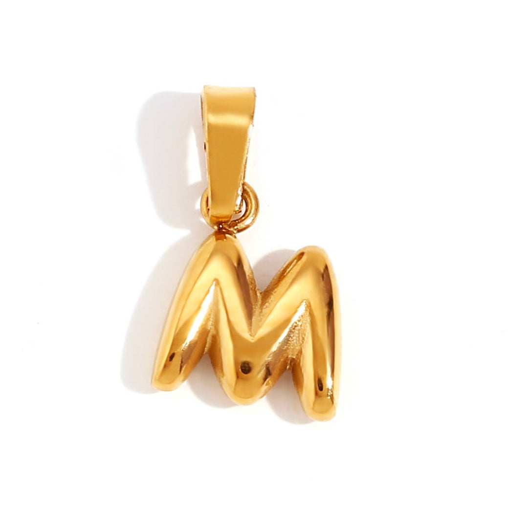 Chic Bubble Letter Necklace 