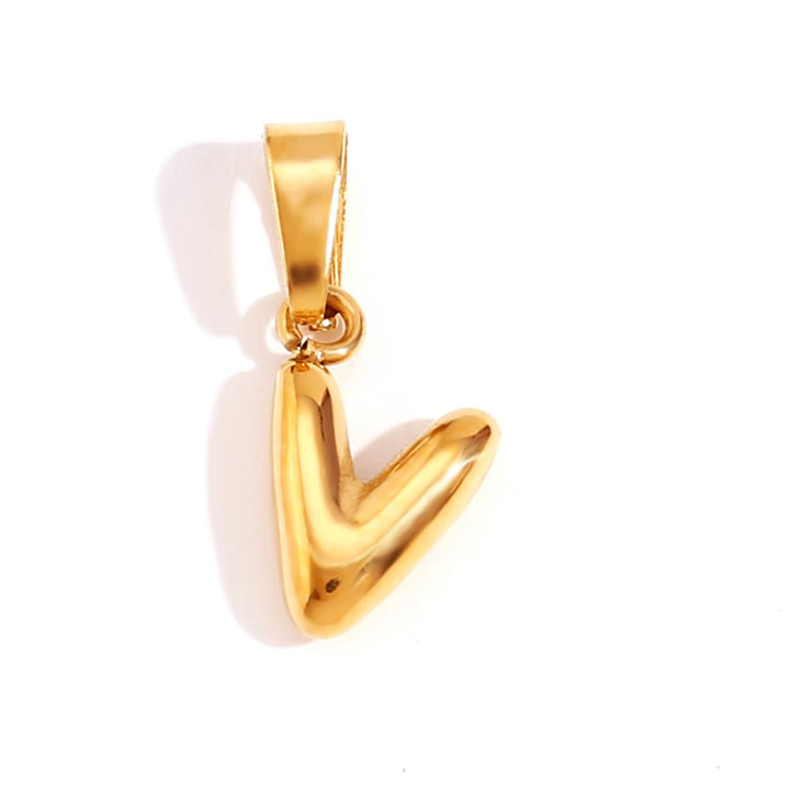 Chic Bubble Letter Necklace 
