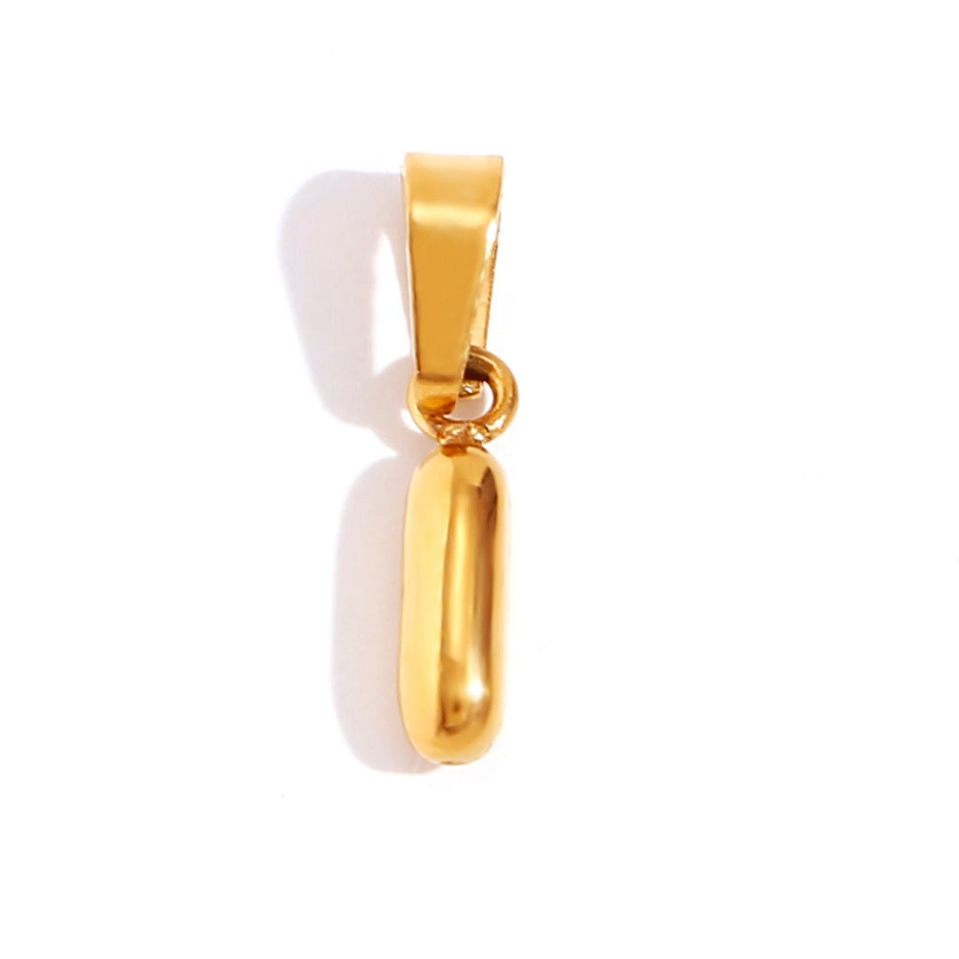 Chic Bubble Letter Necklace 