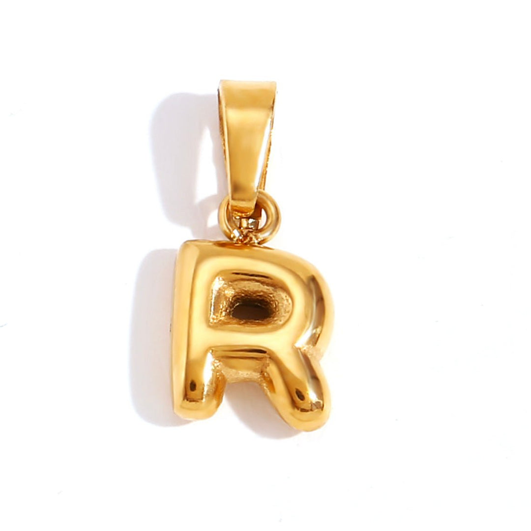 Chic Bubble Letter Necklace 