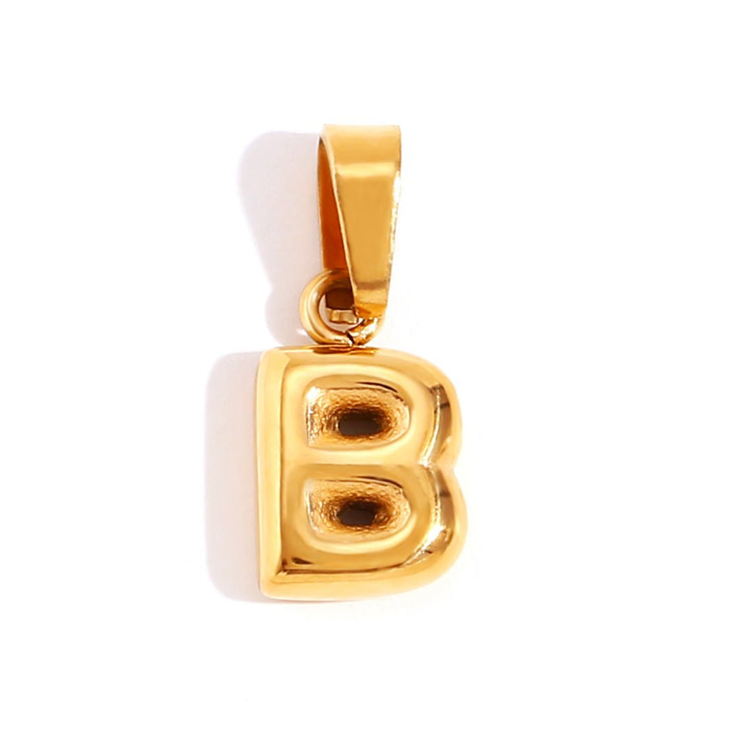 Chic Bubble Letter Necklace 
