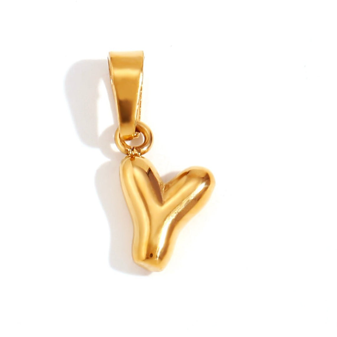 Chic Bubble Letter Necklace 