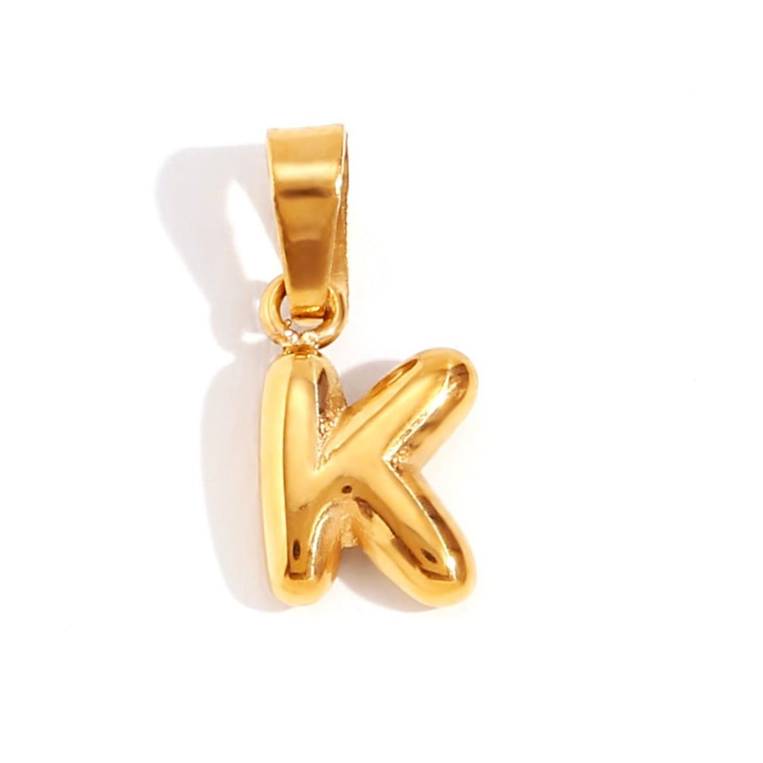 Chic Bubble Letter Necklace 