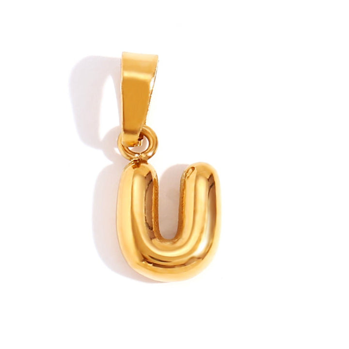 Chic Bubble Letter Necklace 