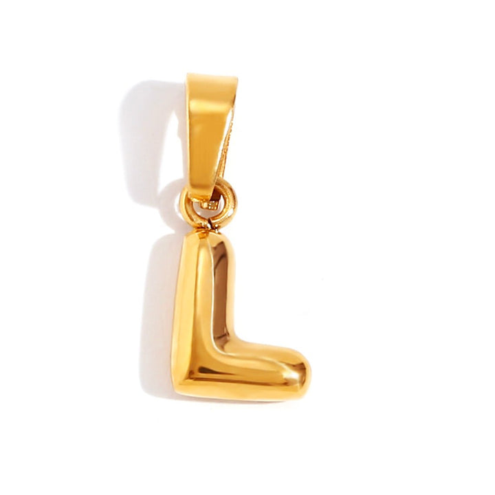Chic Bubble Letter Necklace 