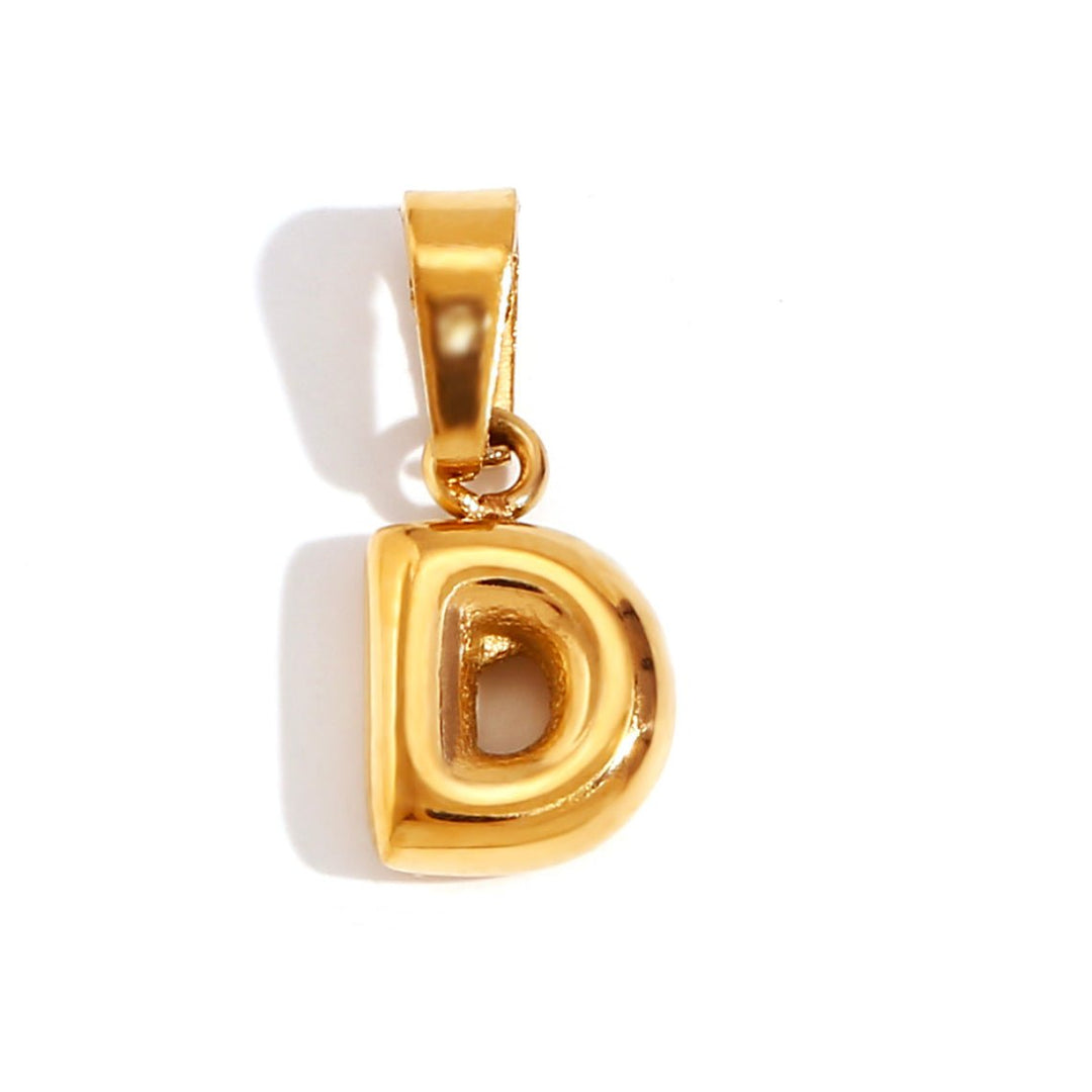 Chic Bubble Letter Necklace 