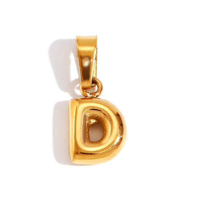 Chic Bubble Letter Necklace 
