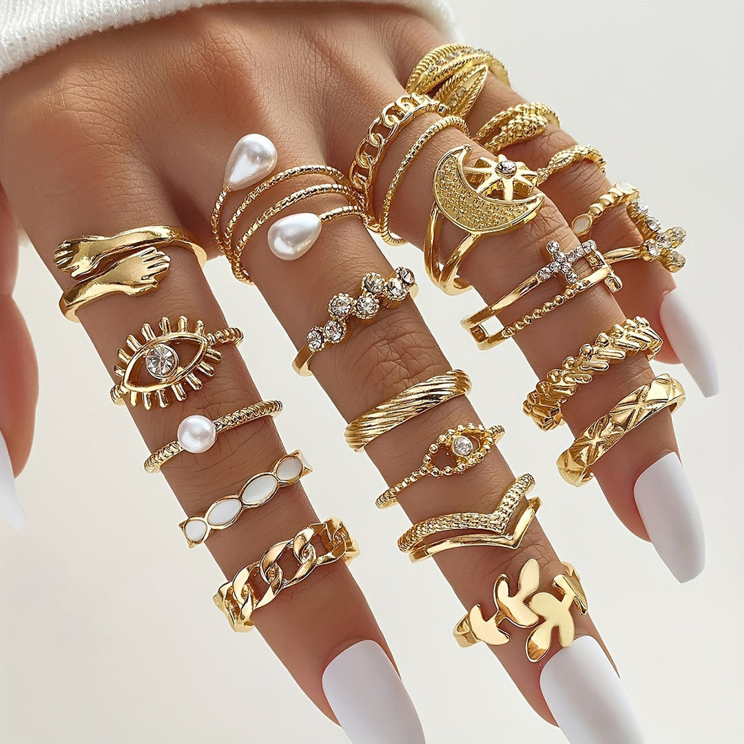 Vintage Mix &amp; Match Ring Set