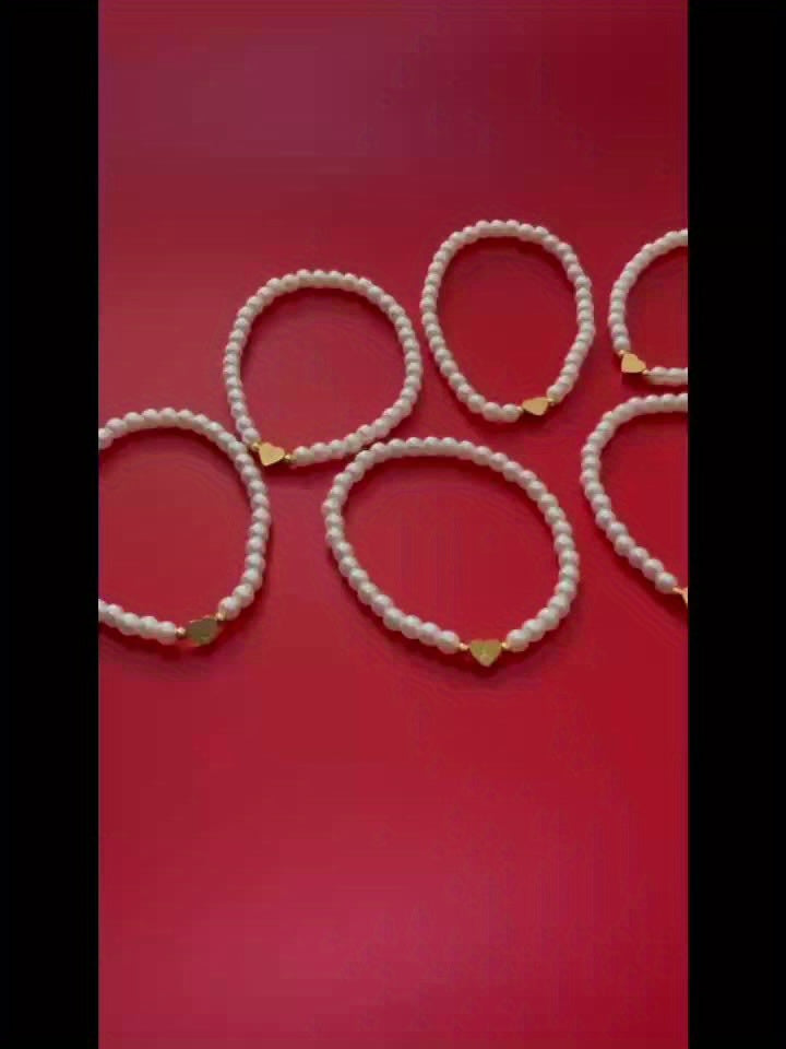 AZ Heart Initial Bracelet