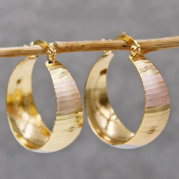 Sophisticated Luxury Gold Earrings 