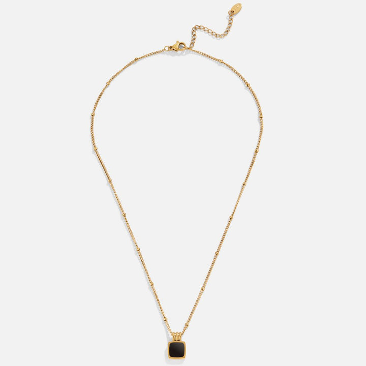 Elegant Double Layer Necklace 