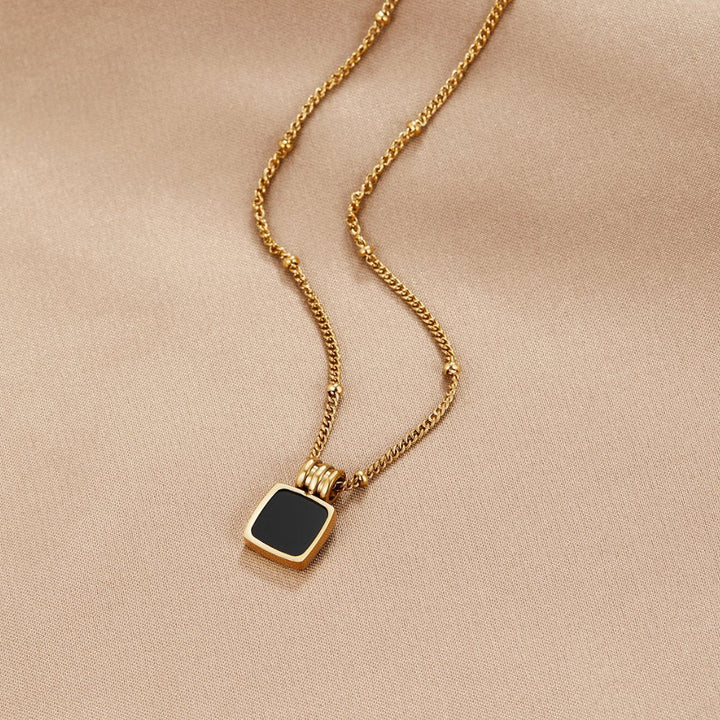 Elegant Double Layer Necklace 