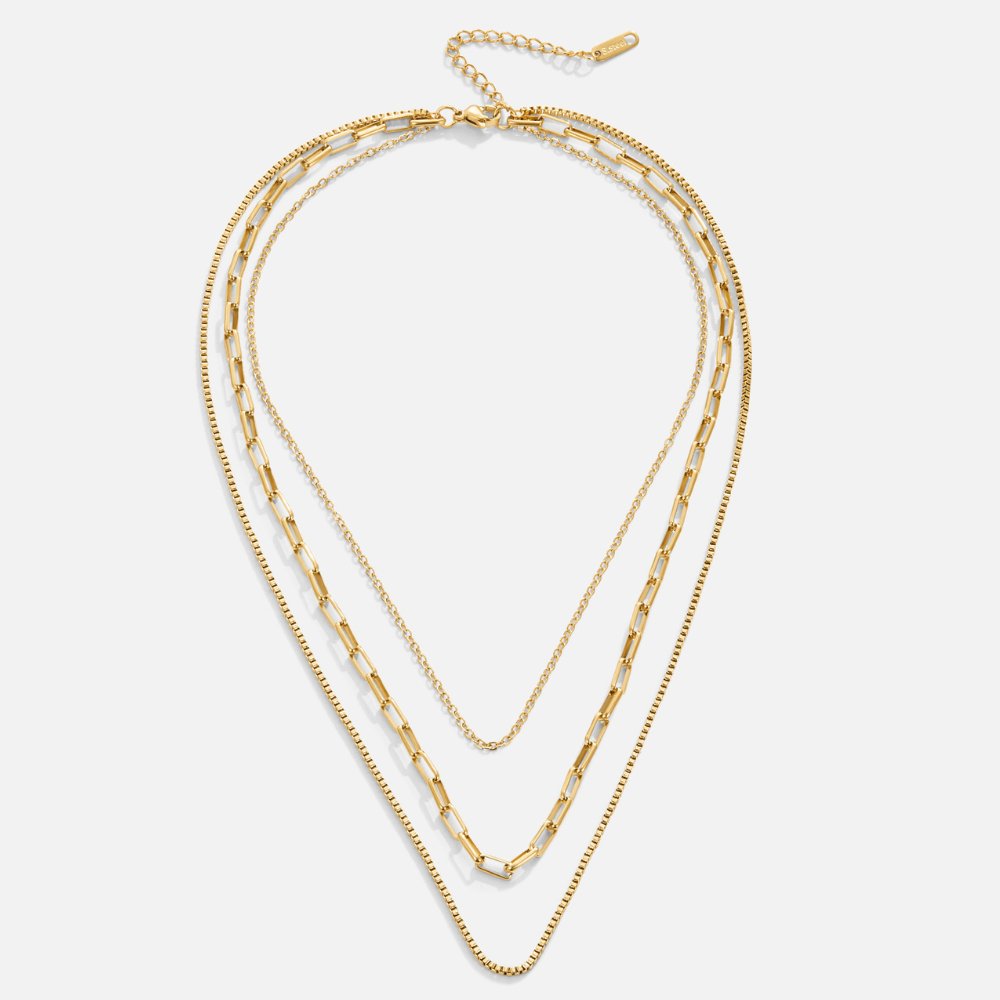 Multi-Layer Chain Necklace 