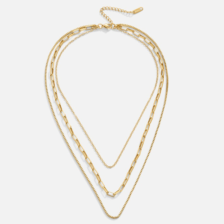 Multi-Layer Chain Necklace 